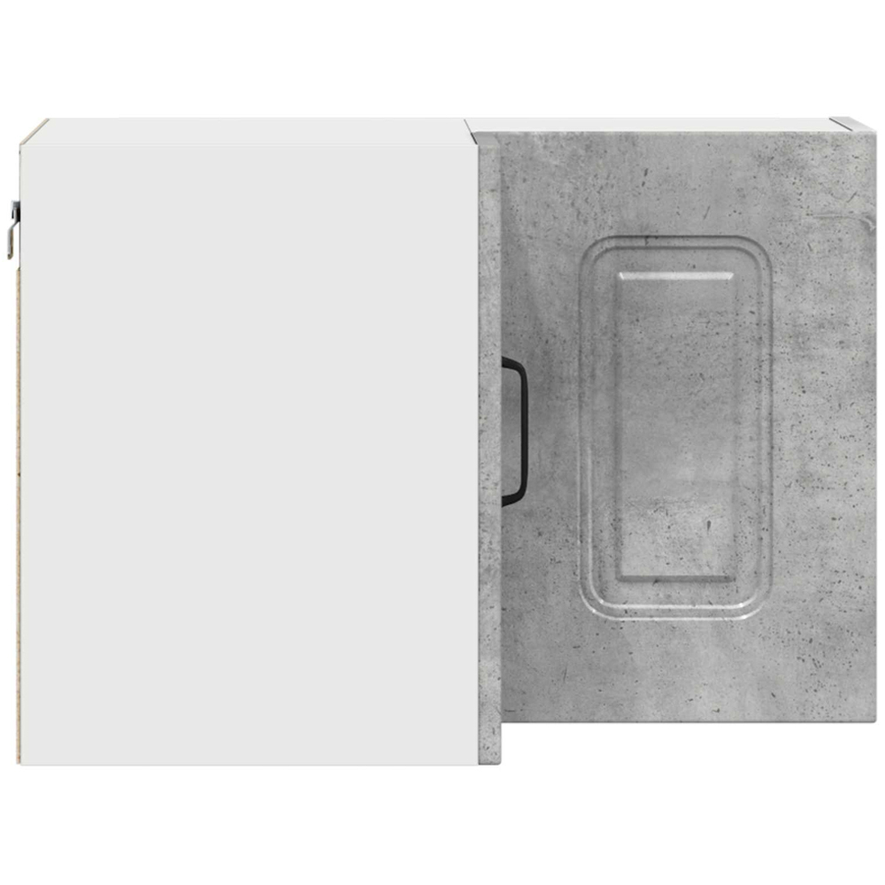 vidaXL Kalmar 2 Door Concrete Grey Wall Kitchen Cabinet Image 7