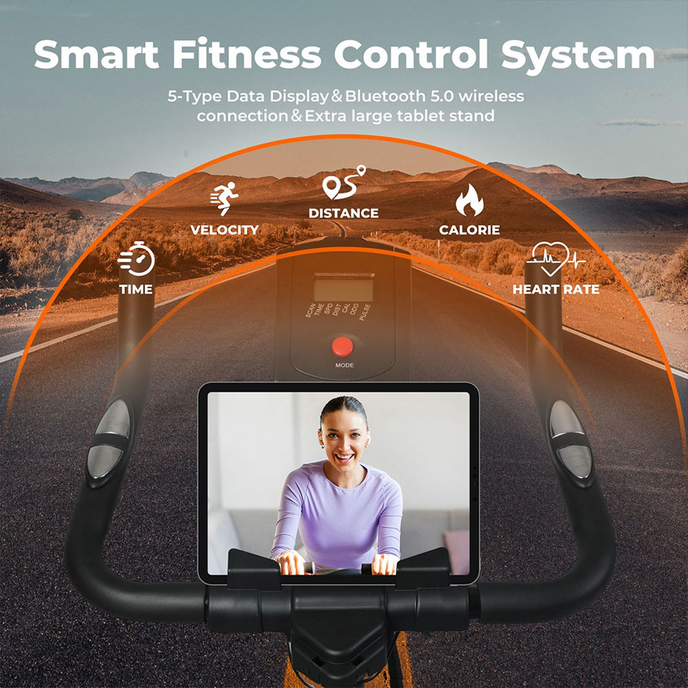 Spector Centra Smart Exercise Bike with App Connectivity Image 4