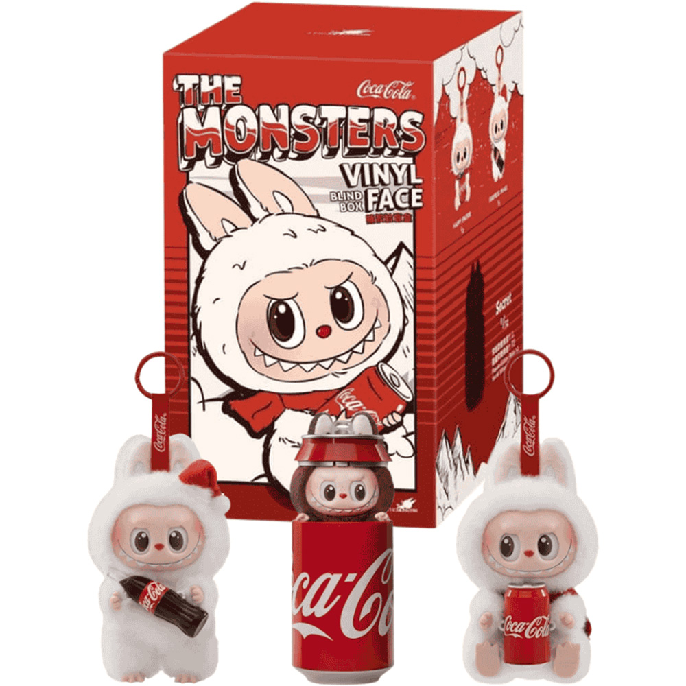 Labubu The Monsters Coca Cola Series Vinyl Face Single Blind Box Image 3