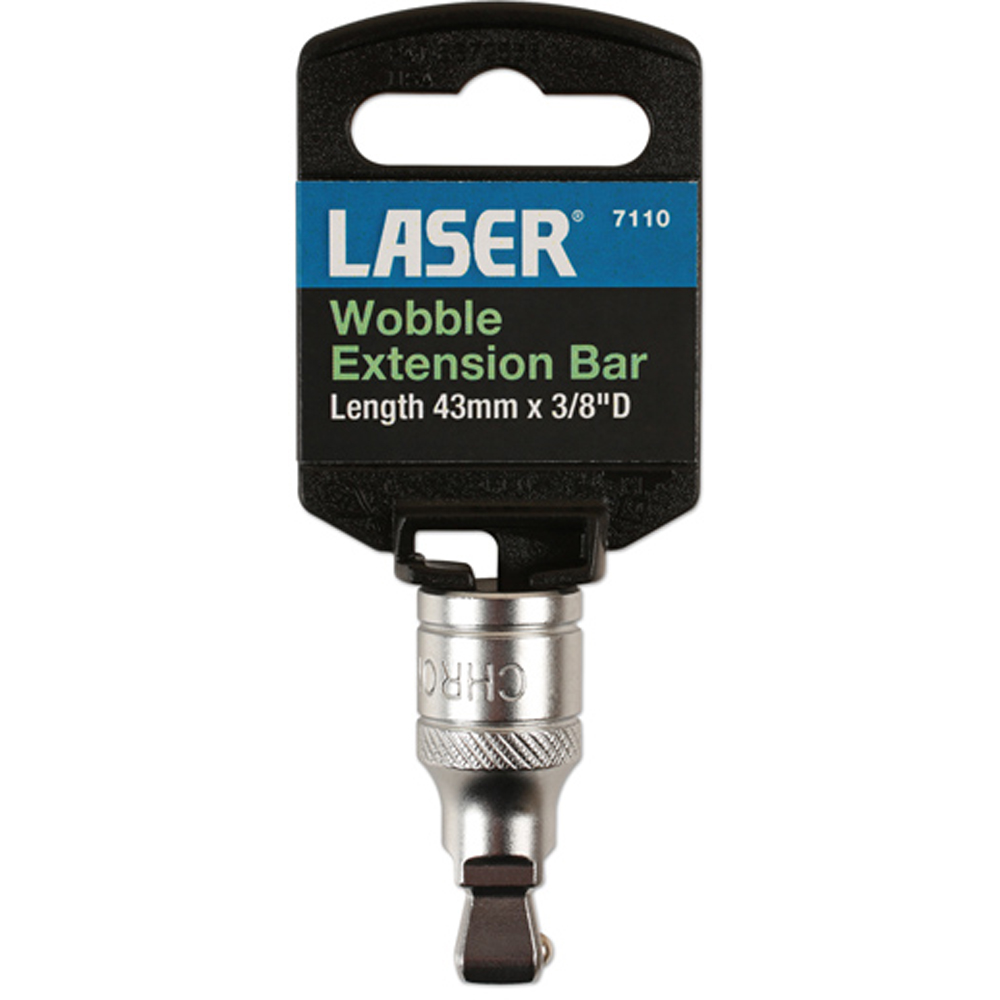 Laser 3/8 inch D Wobble Extension Bar 43mm Image 4