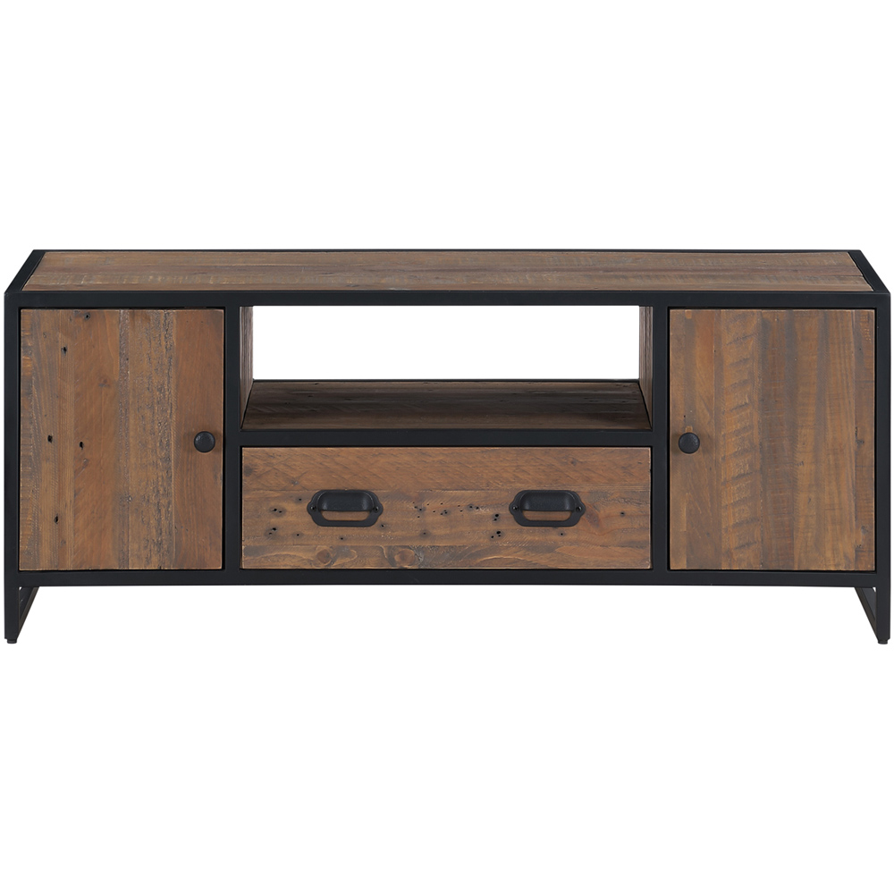 Baumhaus Ooki 2 Door Single Drawer Large Widescreen Television Cabinet Image 3