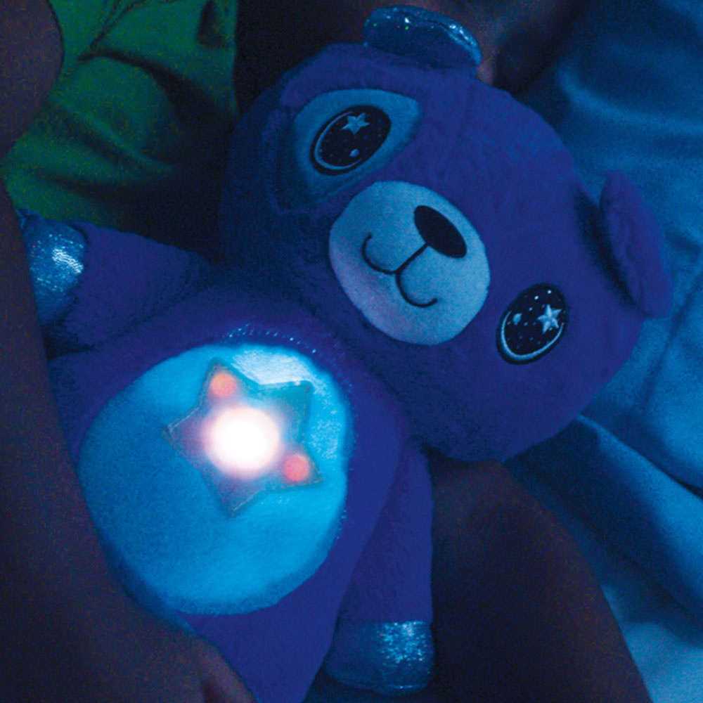 JML Star Belly Blue Puppy Plush Soft Toy Image 5