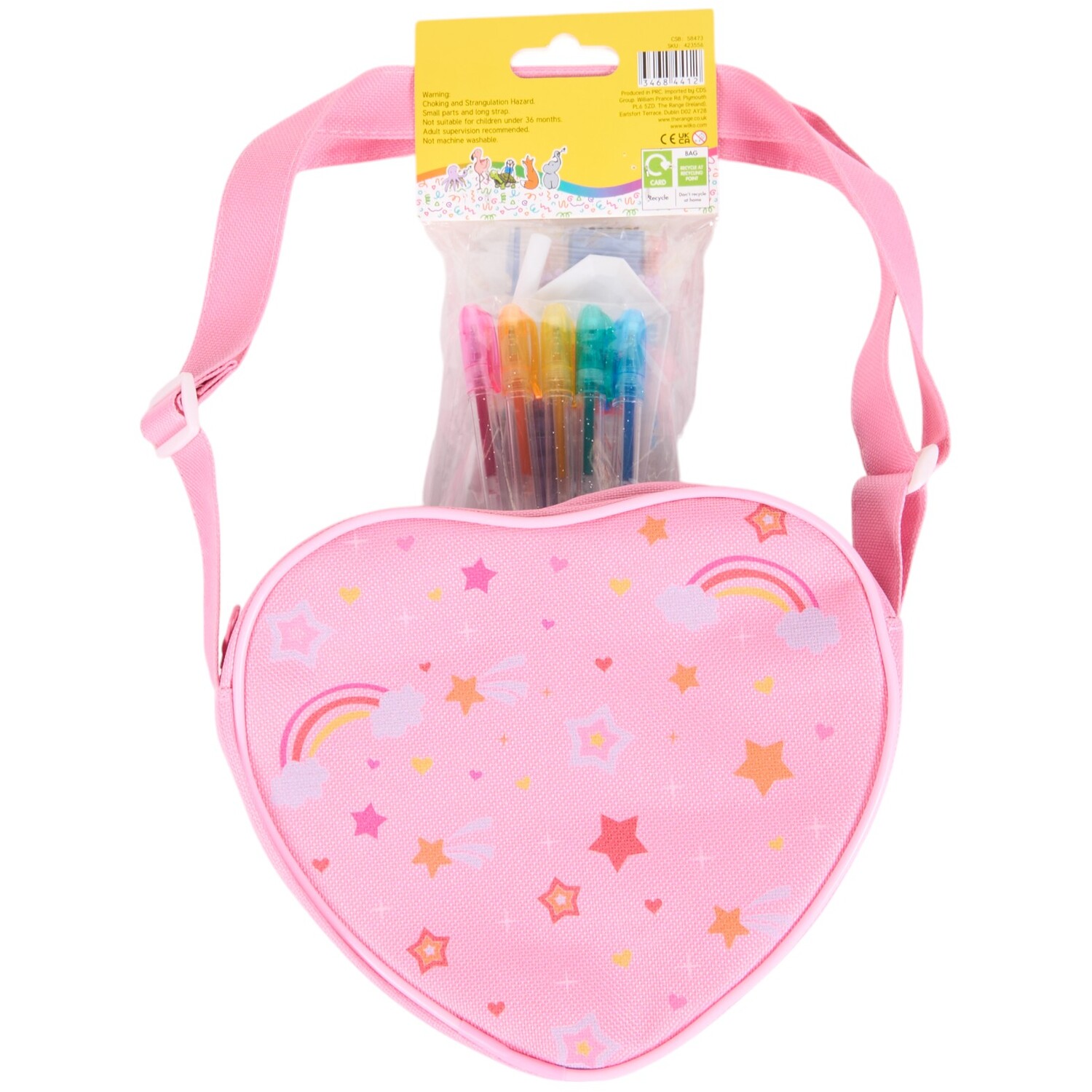 Diamond Painting Kids Handbag Pink Image 4