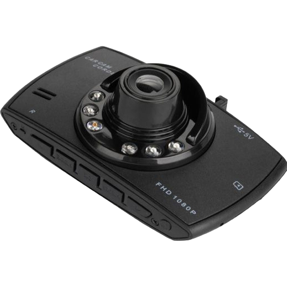 HD Car Dash Camera with SD Card - Black Image 1