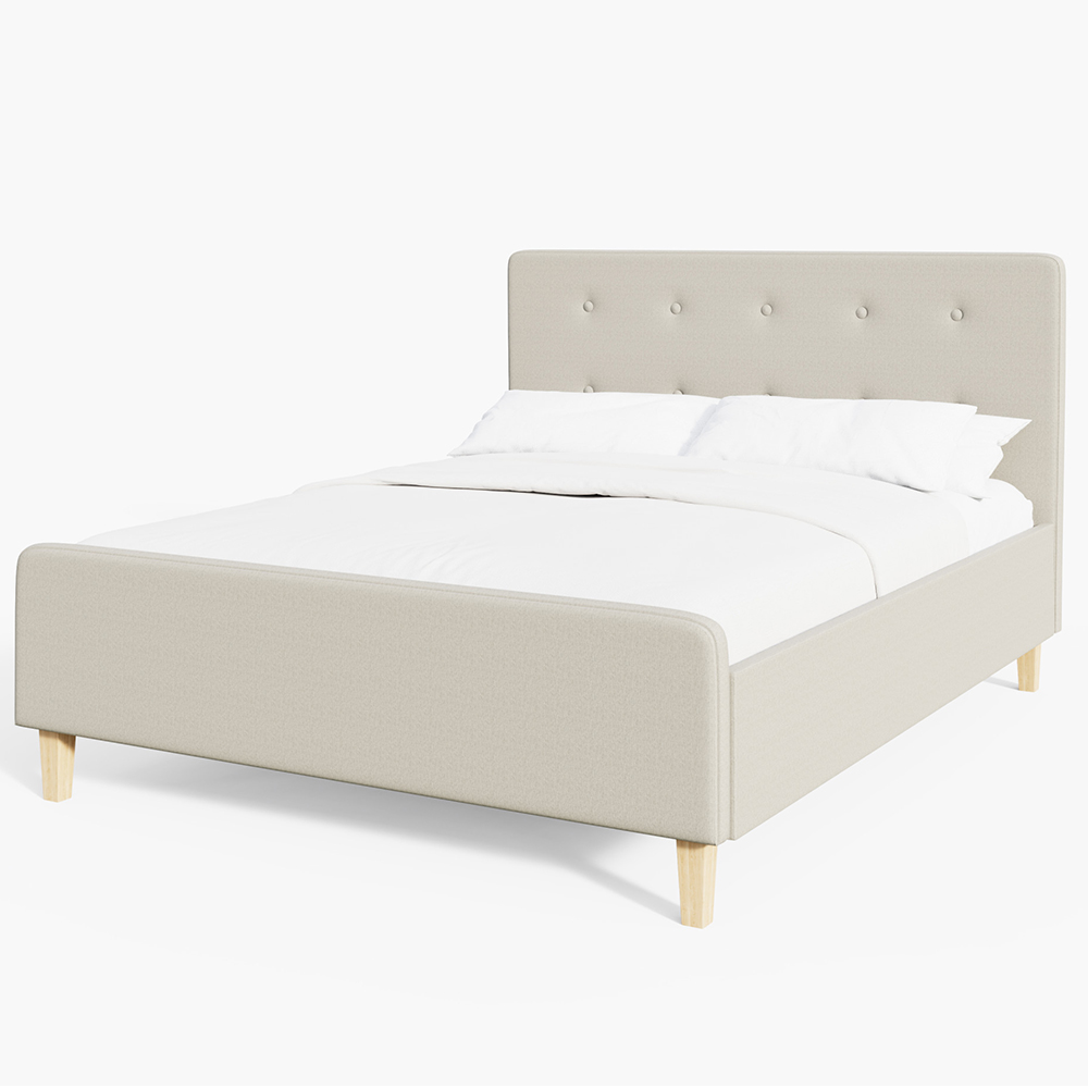 GFW Ashbourne King Size Natural Ottoman Bed Image 5