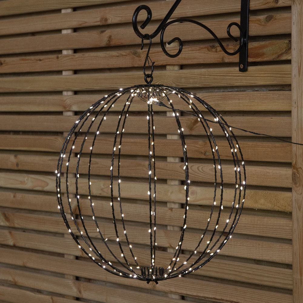 Samuel Alexander 240 Warm White LED Light-Up Twinkle Orb Christmas Decoration 40cm Image 1