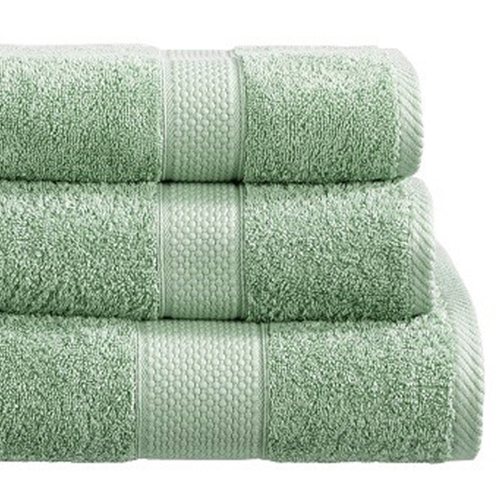 Imperial Ringspun Combed Cotton Seafoam Extra Large Jumbo Turkish Bath Sheet Image 2