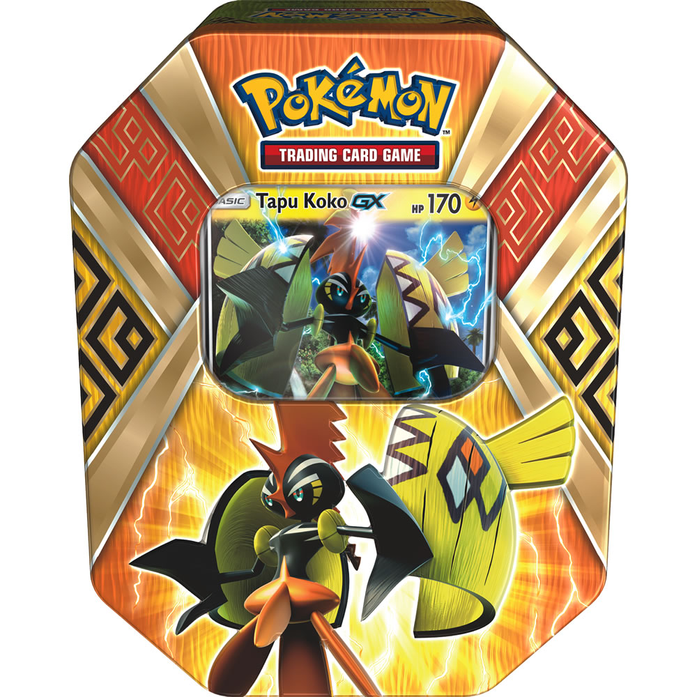 Pokemon Collectable Tin - Assorted Image 1