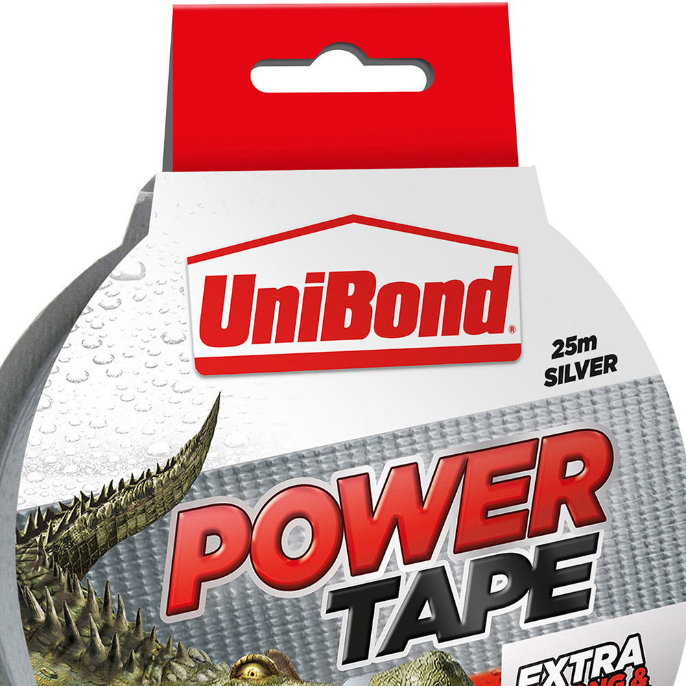 UniBond DIY Silver Power Tape 25m Image 2