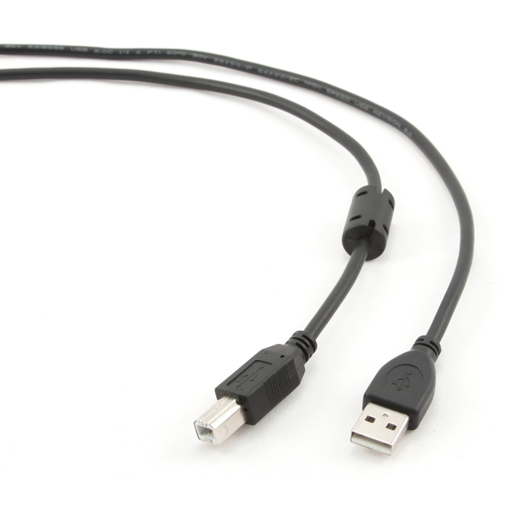 Cablexpert 1.5m Premium USB 2.0 Printer Cable Image 2