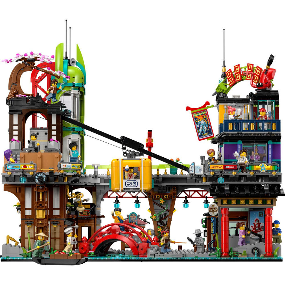 LEGO 71799 Ninjago City Markets Set Image 4