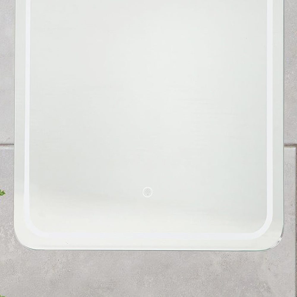 I Touch Boston LED Mirror - Rectangular Image 5