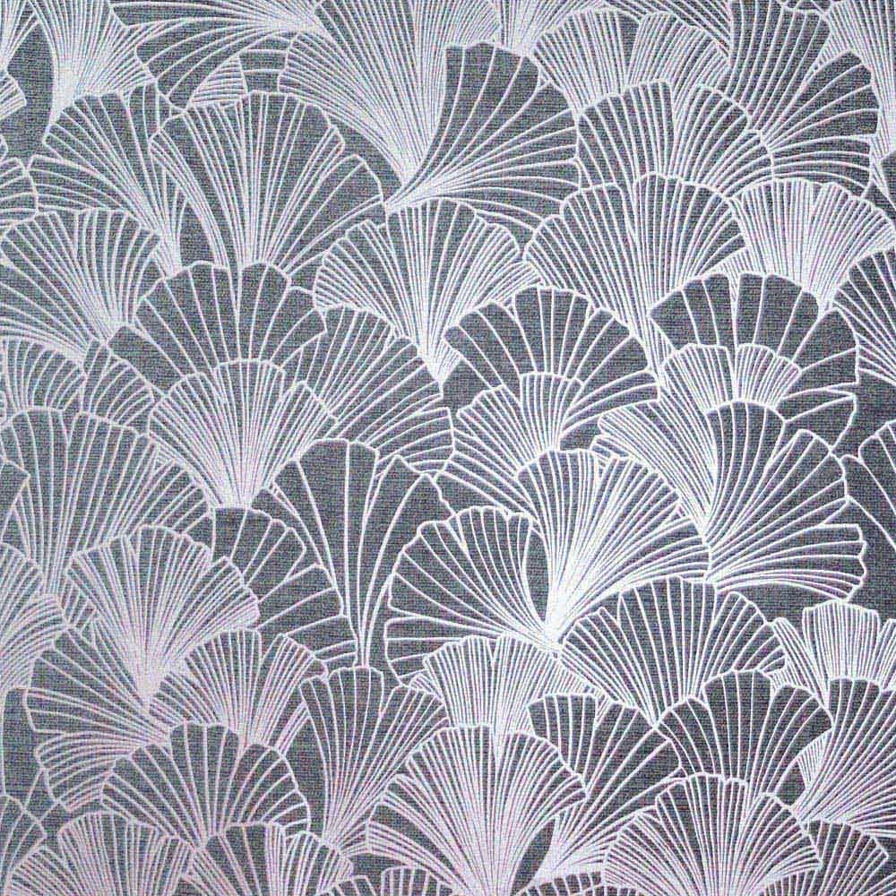 Arthouse Ginkgo Grey and Silver Wallpaper Image 1