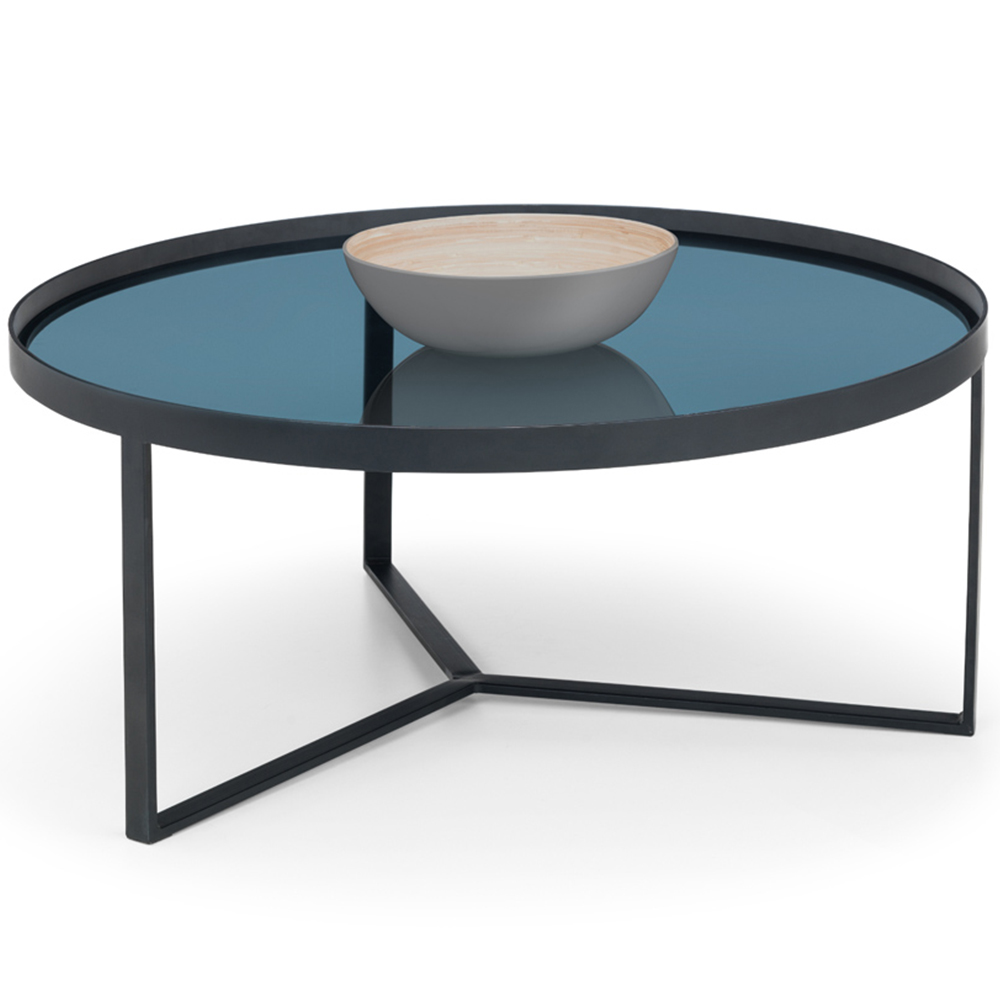 Julian Bowen Smoked Glass Loft Coffee Table Image 6