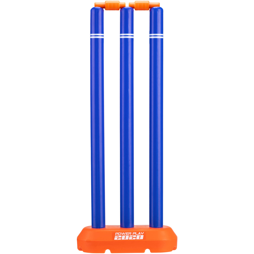 Toyrific Power Play Size 1 Orange Plastic Cricket Set Image 3