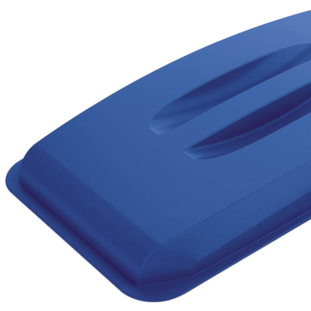 Durable Durabin Blue Rectangular Bin Lid 60L Image 2