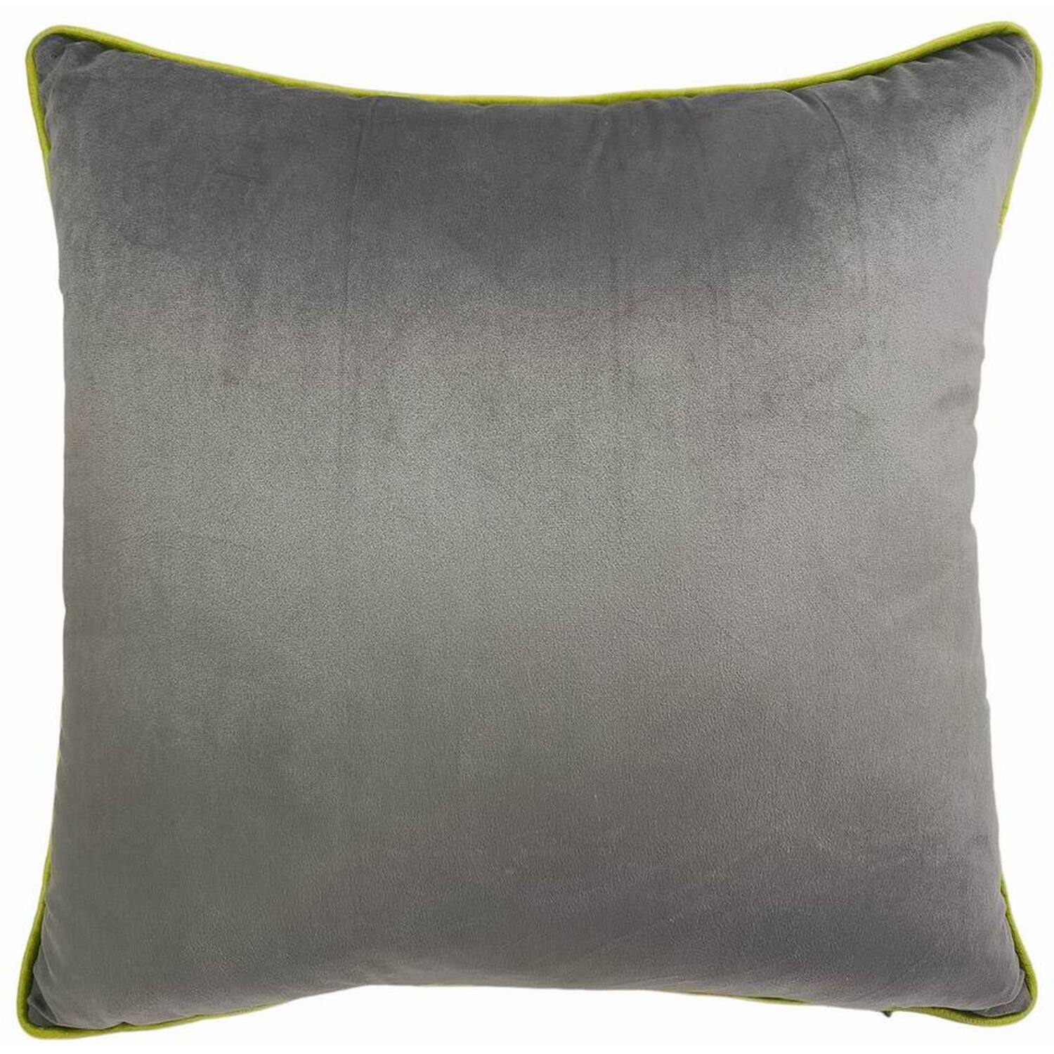 Pack of 2 Matilda Velvet Cushion Covers - Green or Charcoal Image 2