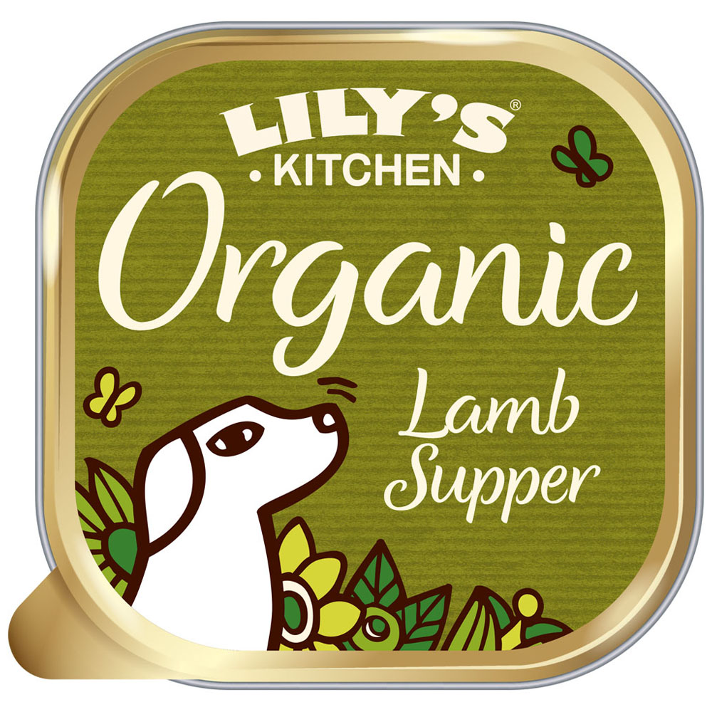 Lily's Kitchen Organic Lamb Supper Wet Dog Food 150g Image 1