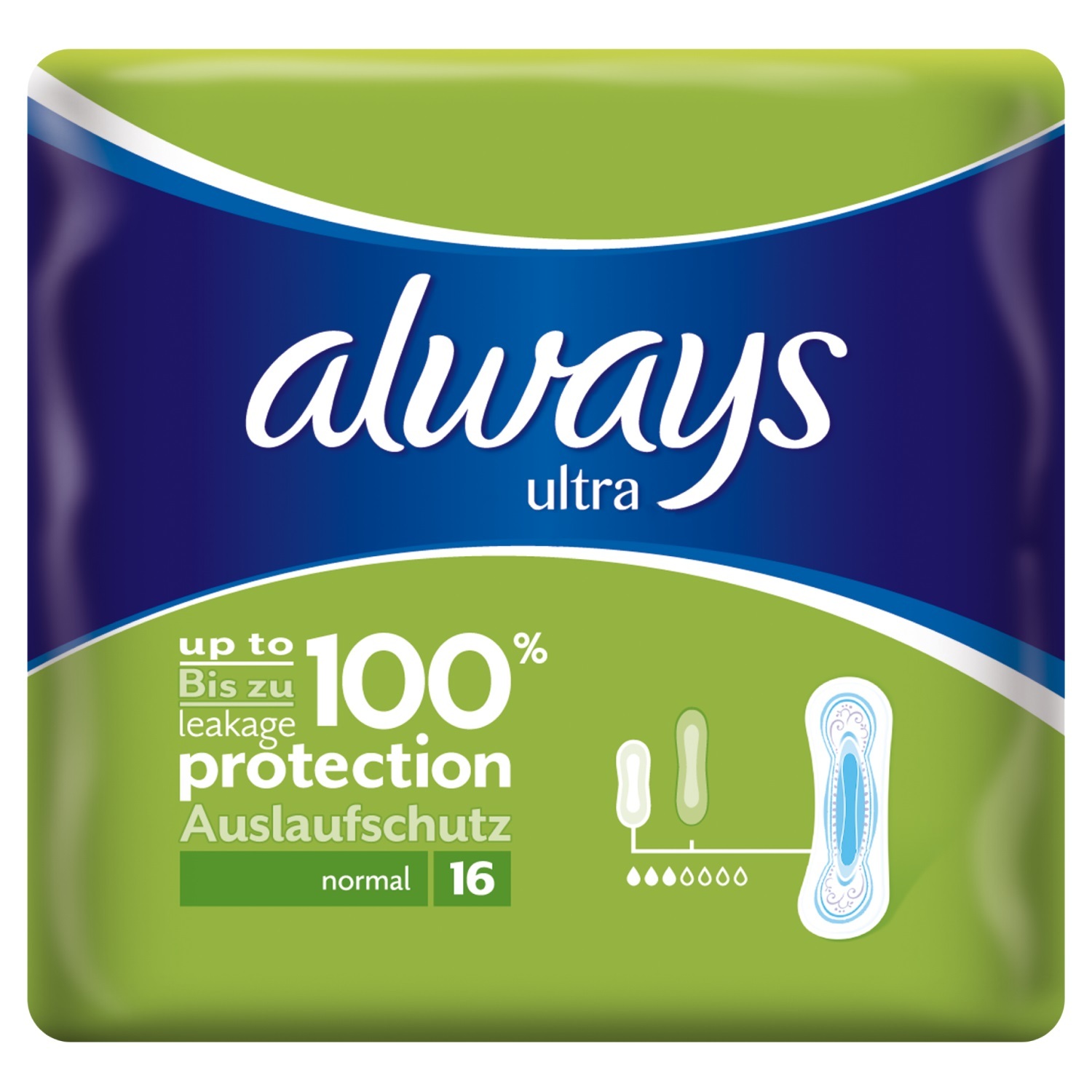 Always Ultra Normal Sanitary Towels Image 1