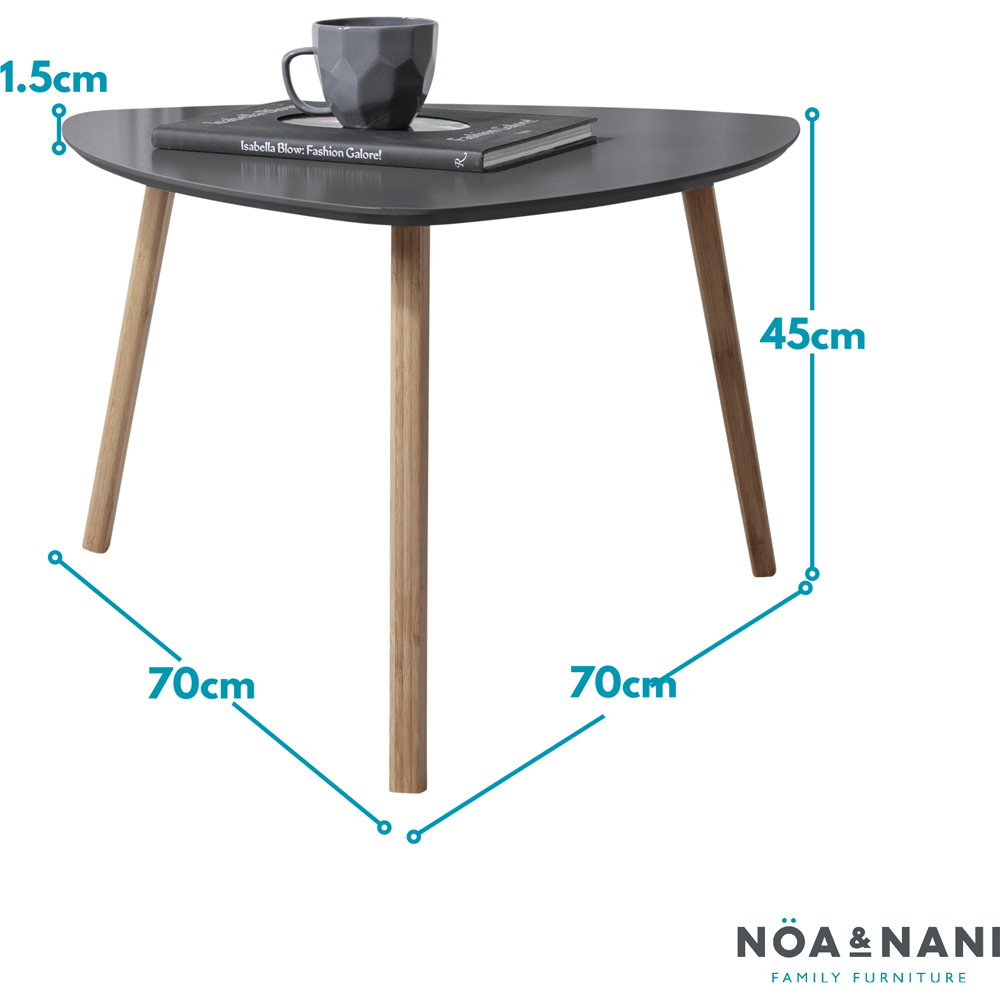 Noa and Nani Malme Storm Grey and Natural Pine Extra Large Side Table Image 7