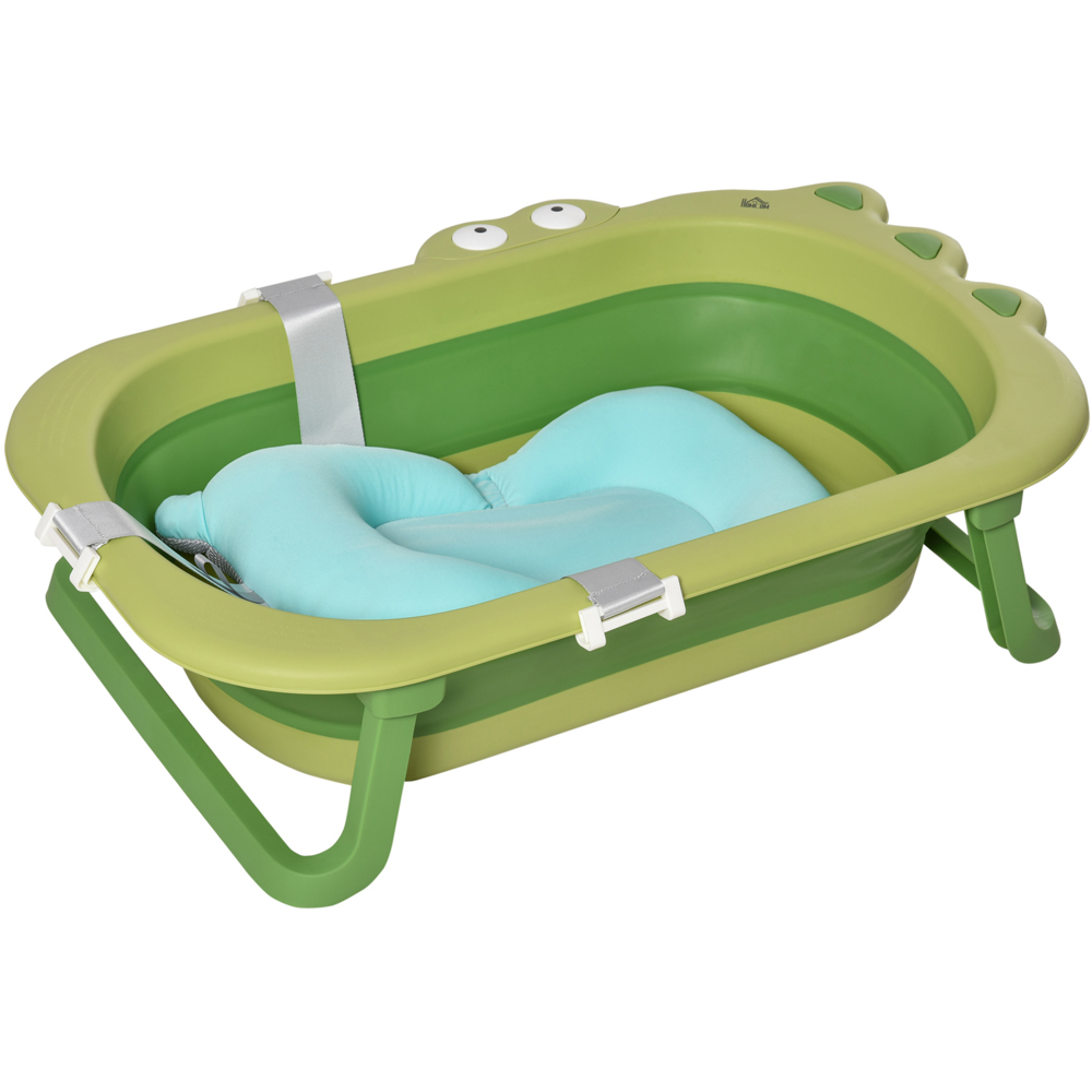 Portland Green Baby Foldable Bath Tub Image 1