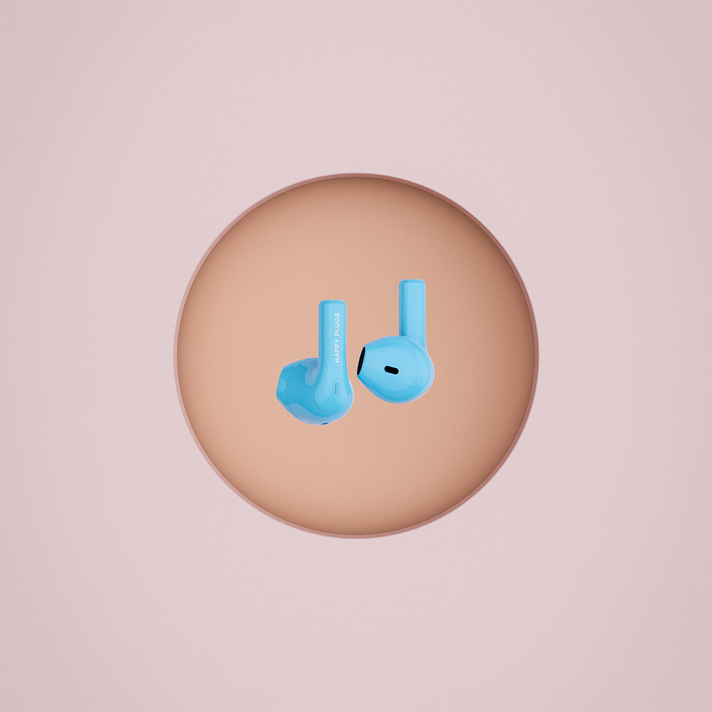 AVF Blue Happy Plugs Joy True Wireless Earphones Image 7