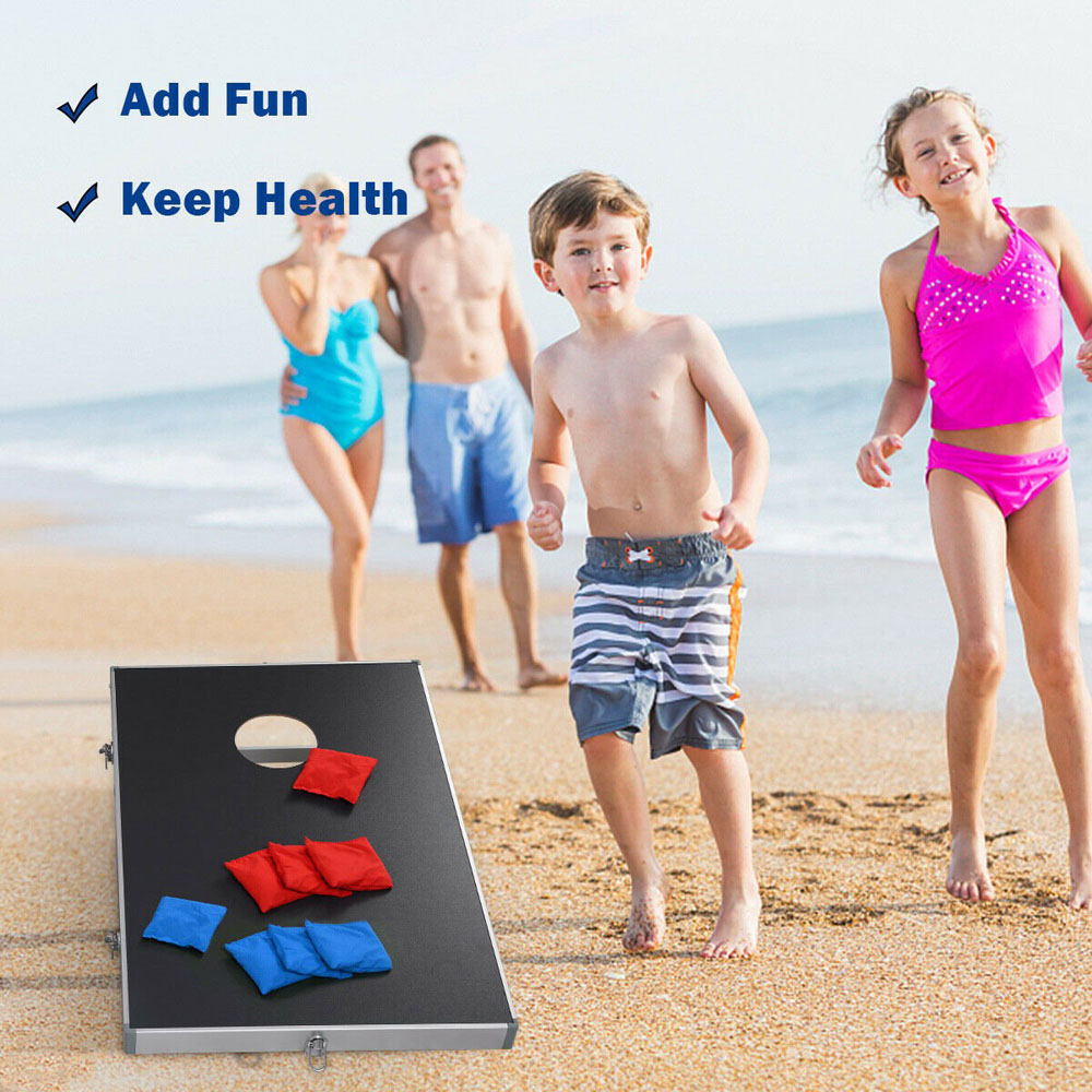Costway Cornhole Board Game with Carrying Bag Image 5