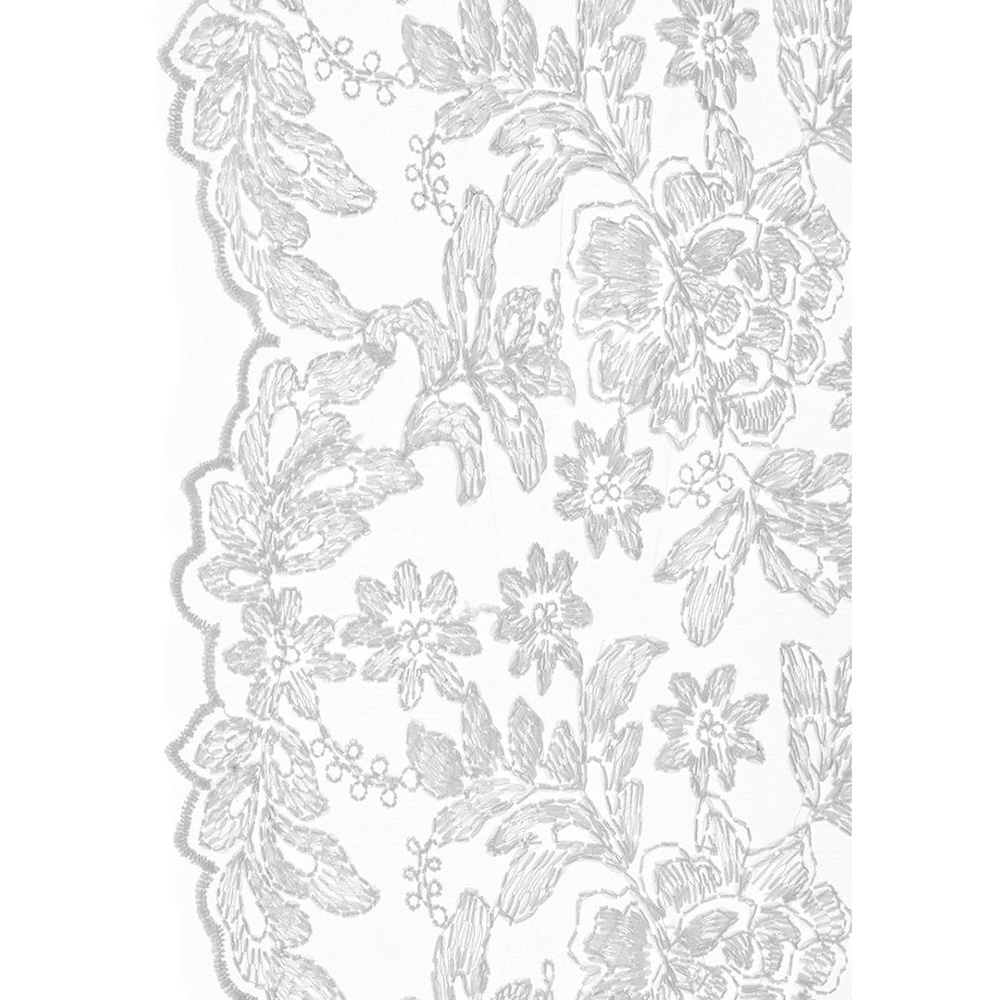 Living and Home Floral Lace Curtains 125 x 130cm Image 5
