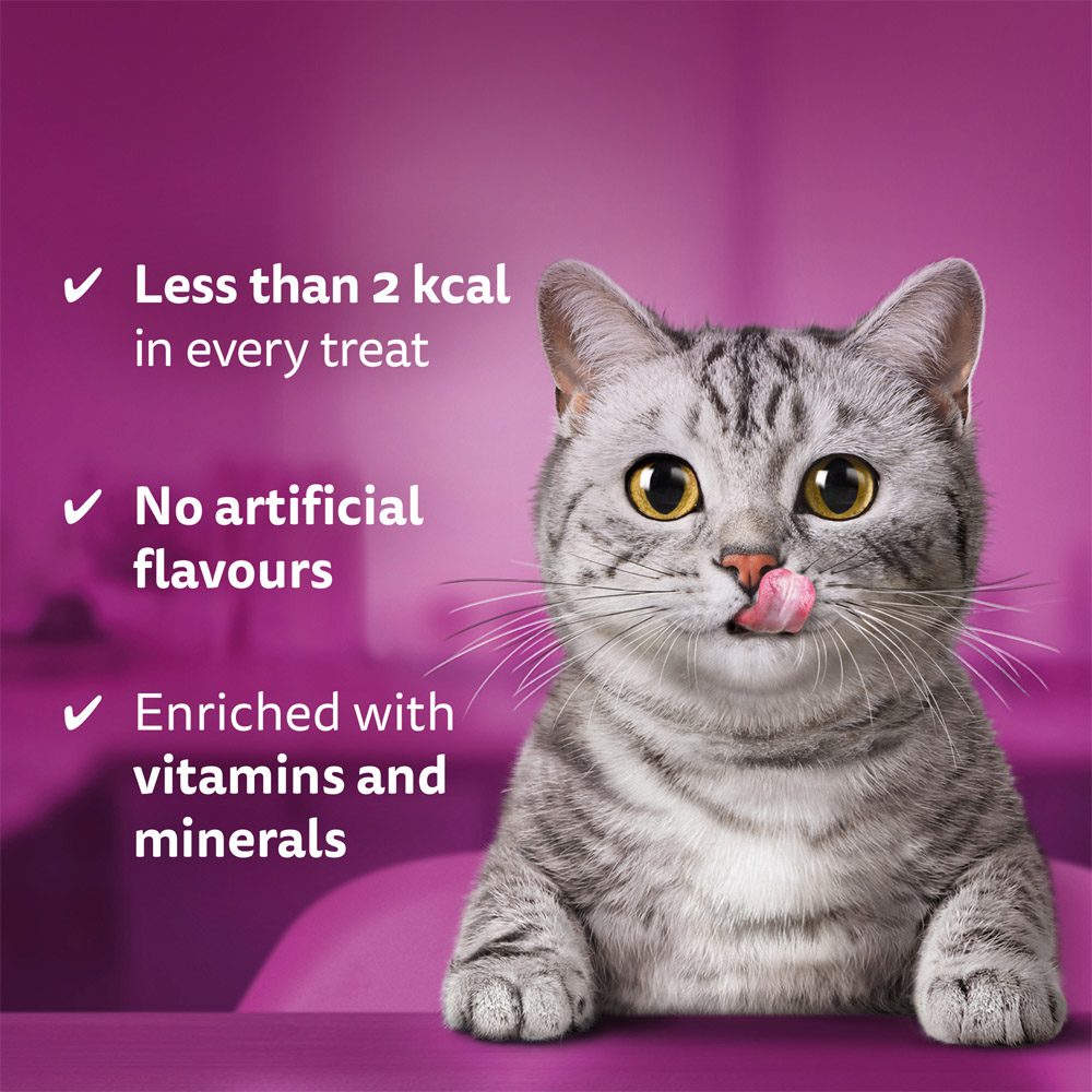 Whiskas Dentabites with Chicken Adult Cat Dental Treat Biscuits 50g Image 3