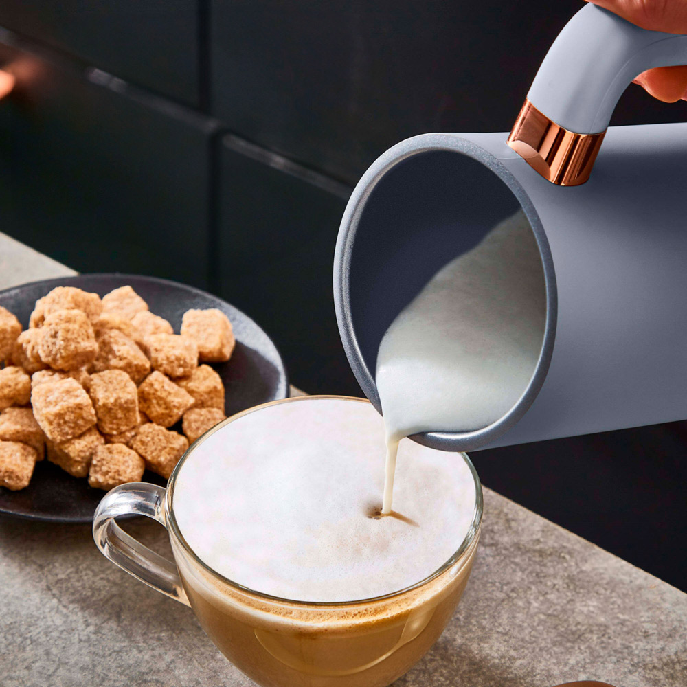 Tower T13019RGG Cavaletto Grey Milk Frother 500W Wilko