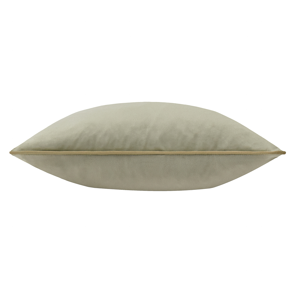 Furn Christmas Meridian Sage and Green Velvet Cushion 55 x 55cm Image 2