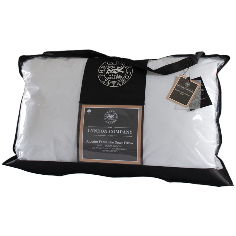 The Lyndon Company Superior Fibre Pillow Image 1