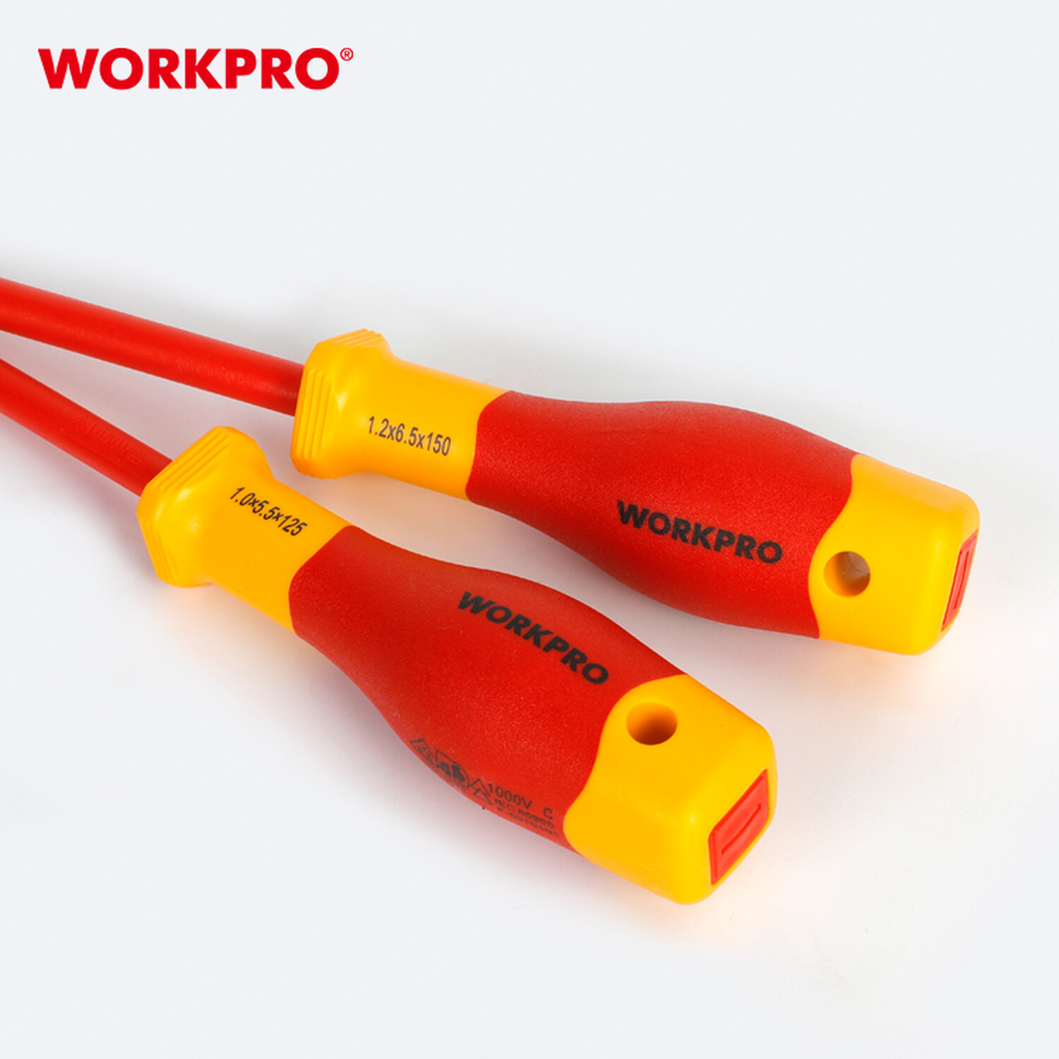 Set of 8 Workpro Insulated Screwdrivers Image 6