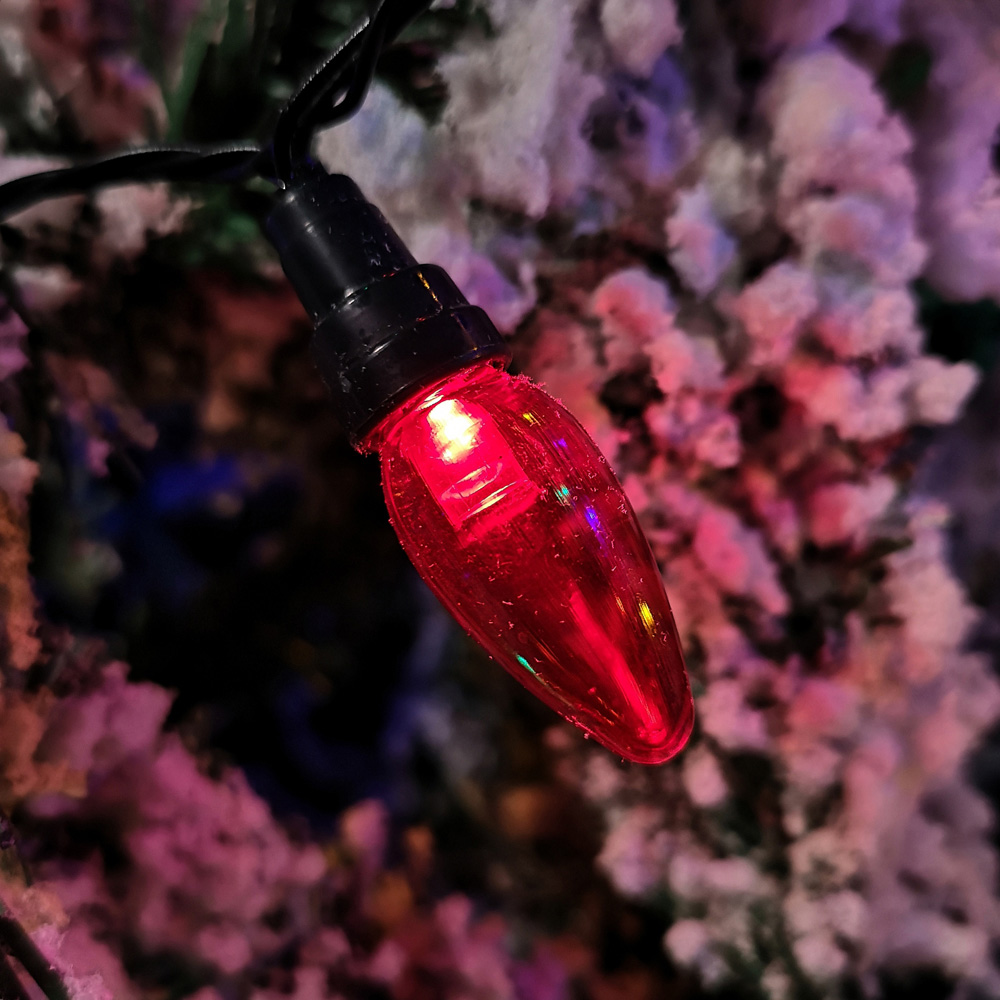 Samuel Alexander 120 Multicolour LED Bulb Multi-Function Black Festoon Light 12m Image 6