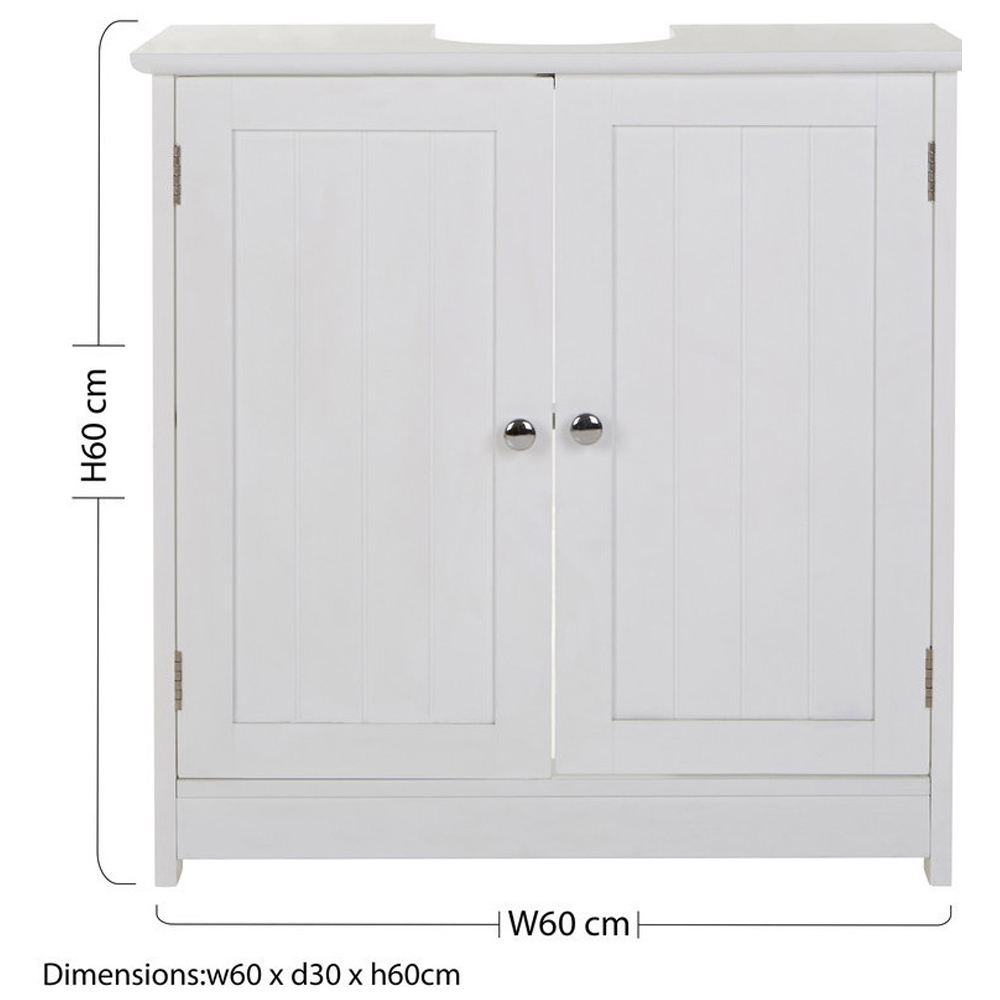 Premier Housewares Portland Under Sink Cabinet Image 7