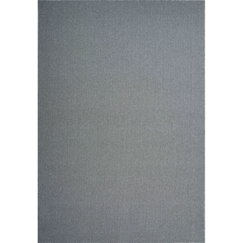 Desire Rugs Simple Silver Low Pile Felt Backing Tufted Rug 290 x 200cm Image 1