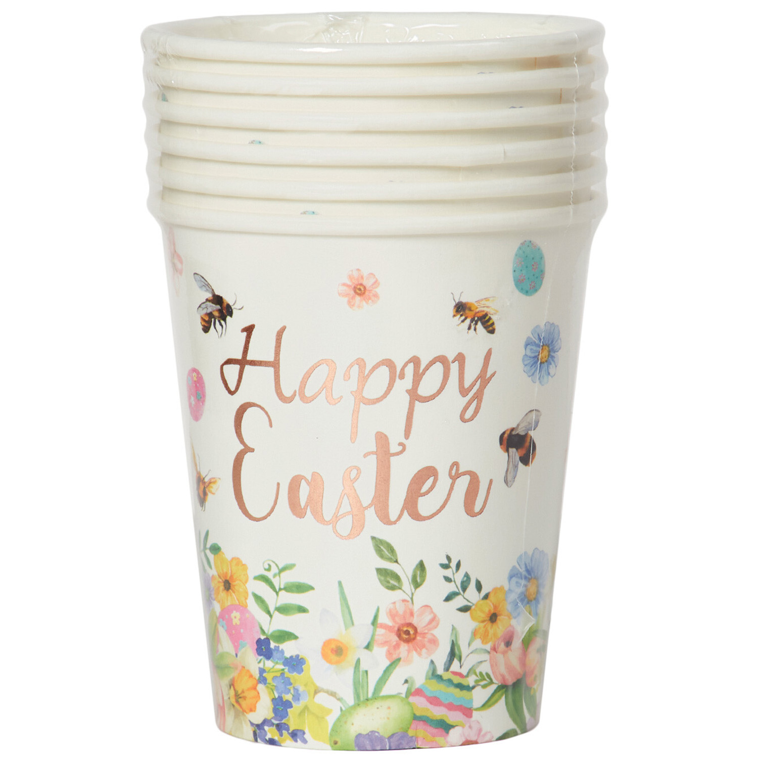 Happy Easter Paper Cups Image 1