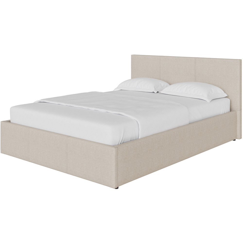 GFW Double Natural Side Lift Ottoman Bed Image 2