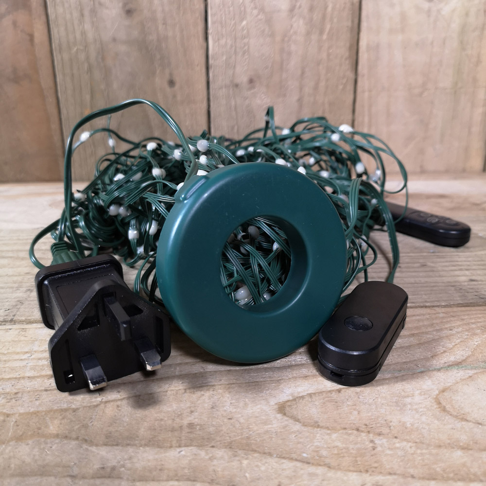 Samuel Alexander 460 Multicolour LED Digital Waterfall Christmas Tree Light Image 2