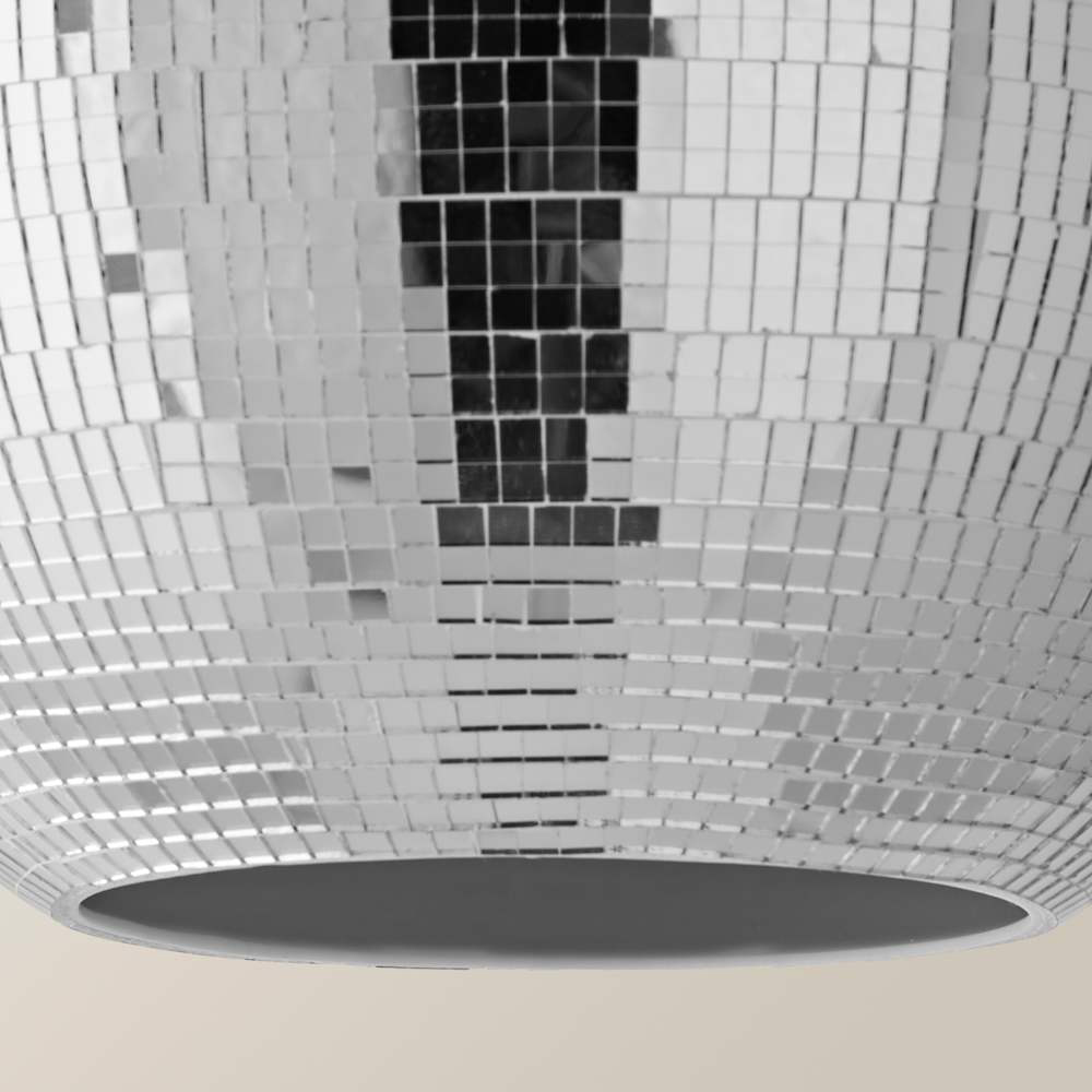 ValueLights Dolly Disco Mirror Ball Ceiling Pendant Lamp Shade Image 6