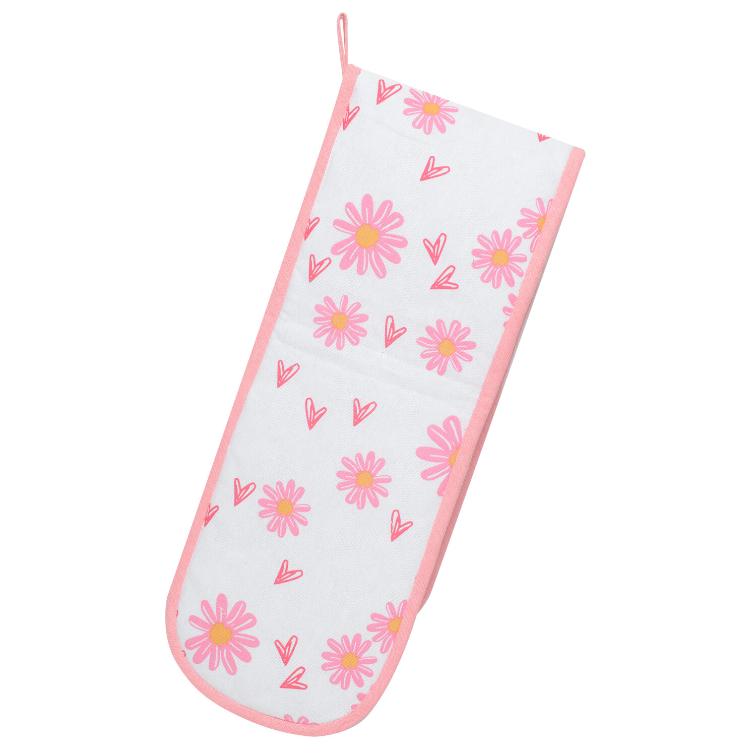 Daisy Daze Double Oven Gloves - Pink Image 2
