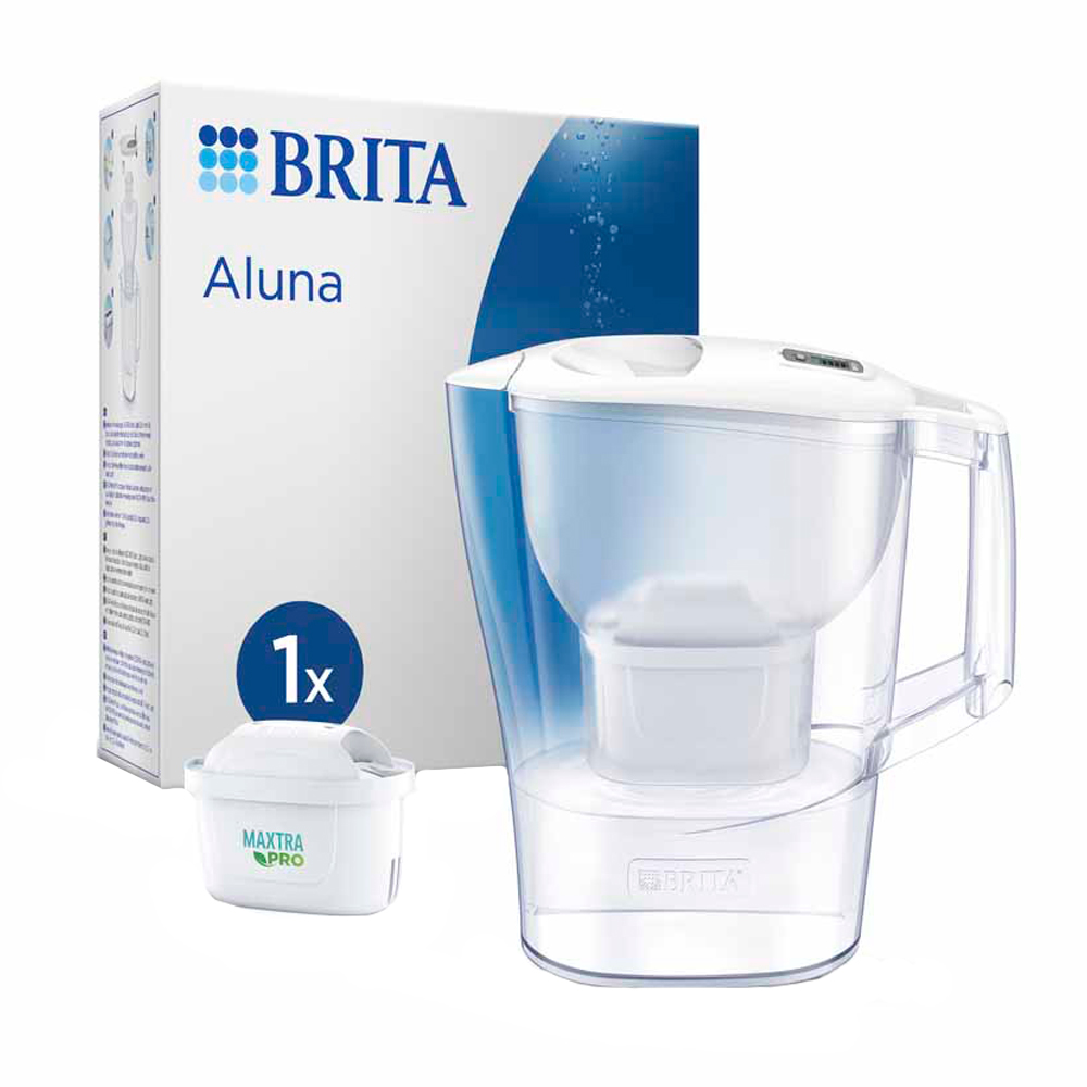 Brita Aluna White Jug and Cartridge Image 3