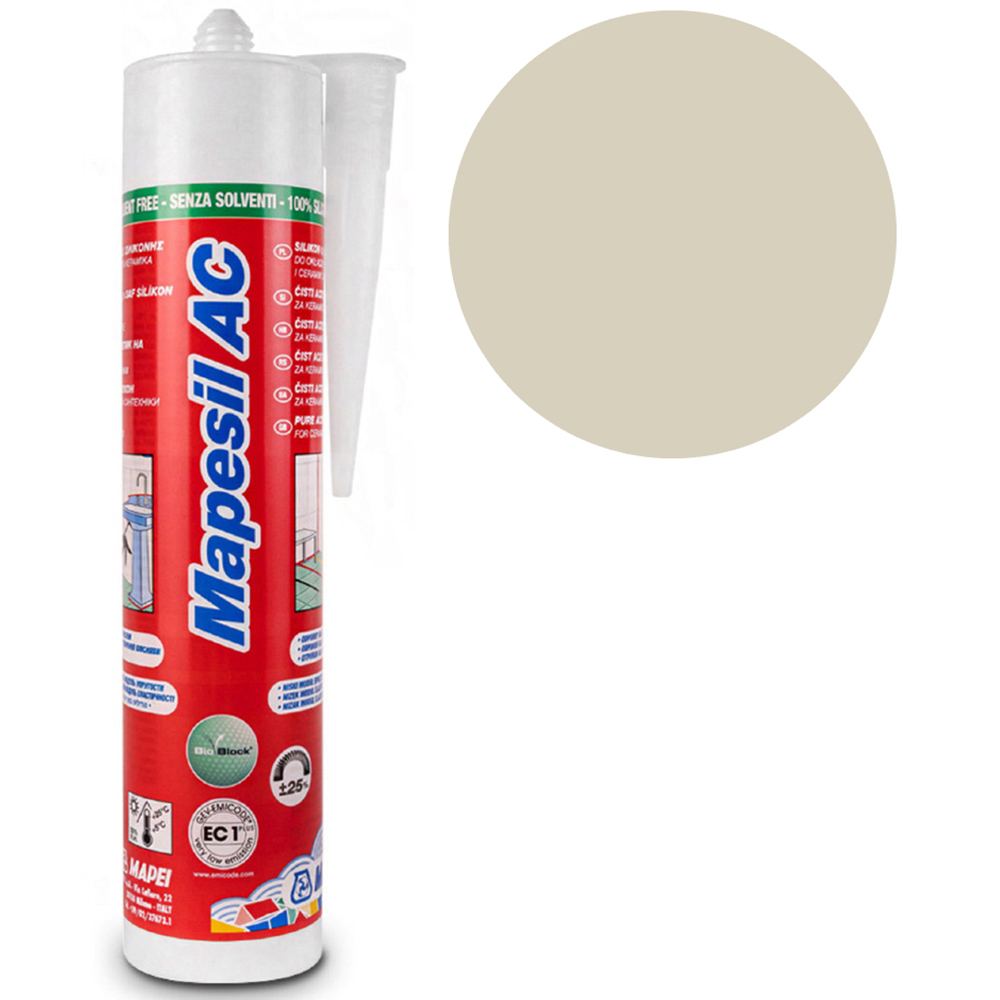MAPEI Mapeisil AC 320 Soft Stone Silicone Sealant 310ml Image 2