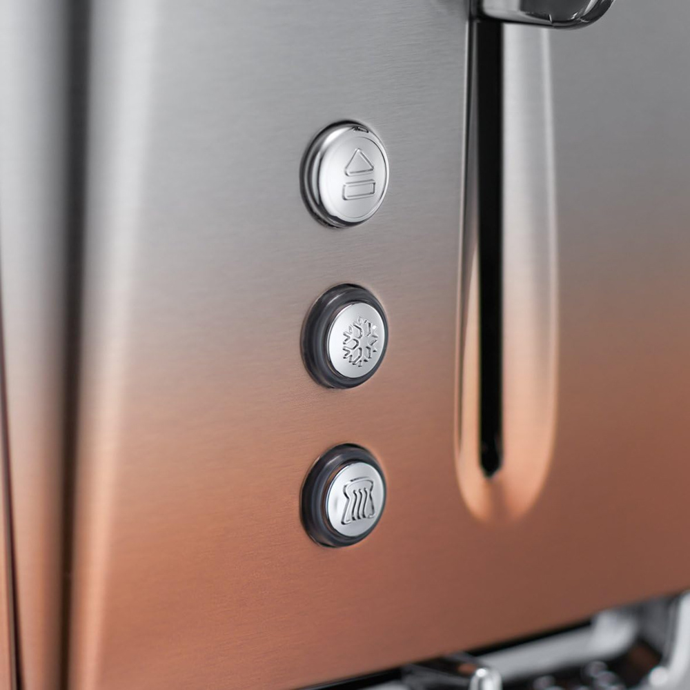 Russell Hobbs 25143 Copper Sunset Eclipse 4 Slice Toaster Image 3