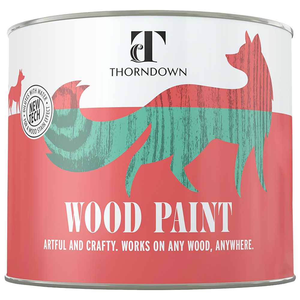 Thorndown Axe Blue Satin Wood Paint 750ml Image 2