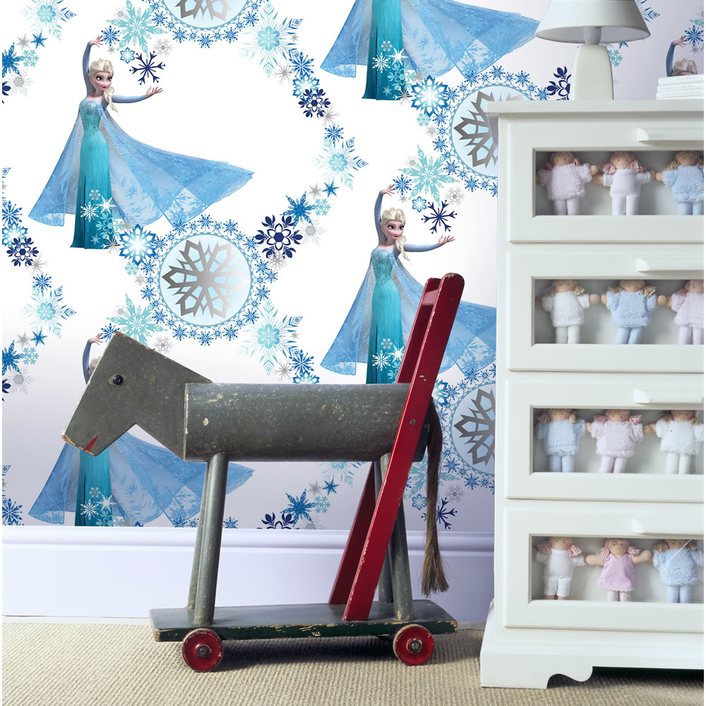 Disney Frozen Snow Queen Wallpaper | Wilko Disney Frozen Snow Queen Wallpaper | Wilko
