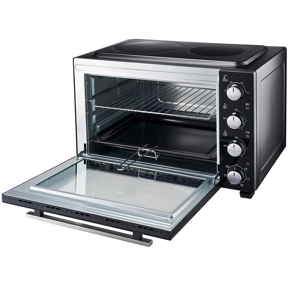 Cooks Professional K305 48L Counter Top Oven with 2 Ceramic Hobs 1300W Image 4