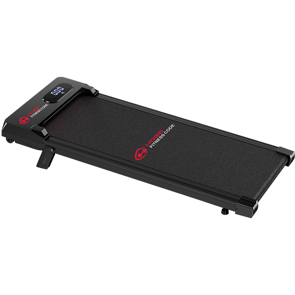 Rattrix Black Manual Incline Walking Treadmill Image 1
