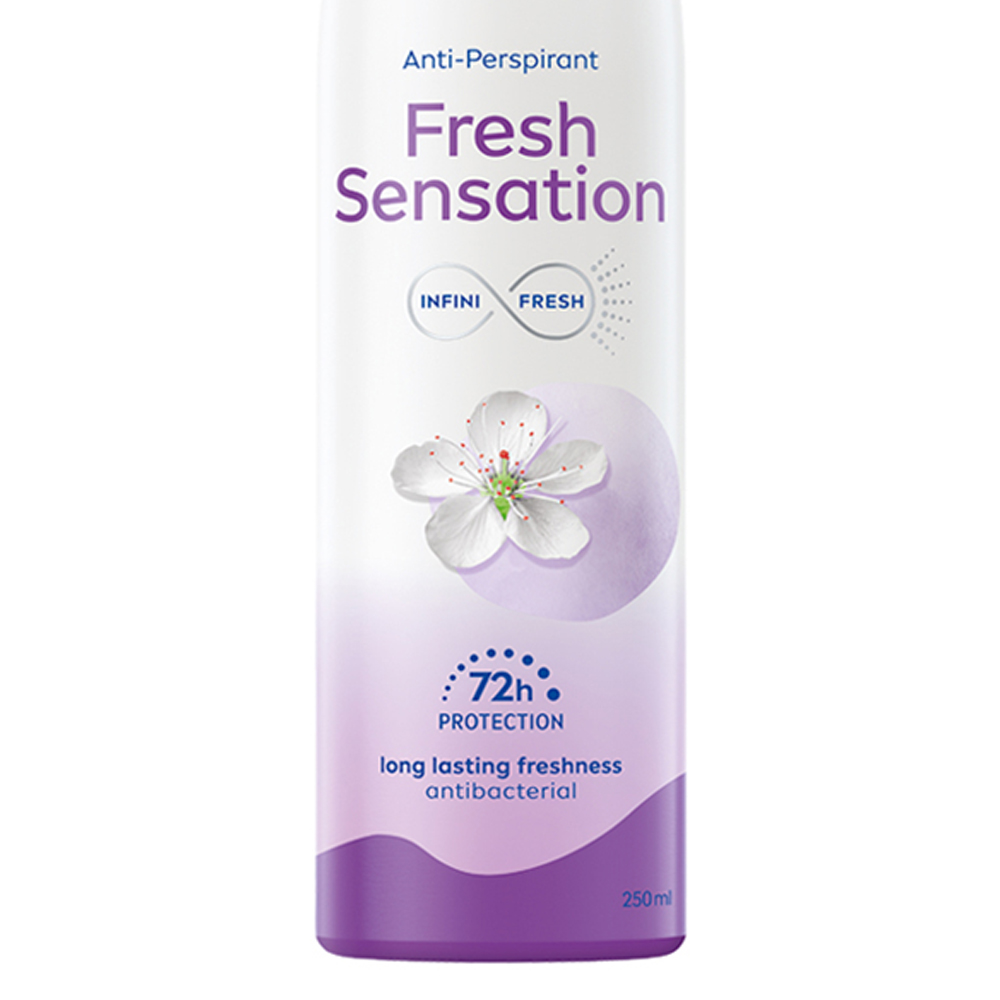 Nivea Fresh Sensations 72H Antiperspirant Spray 250ml Image 3