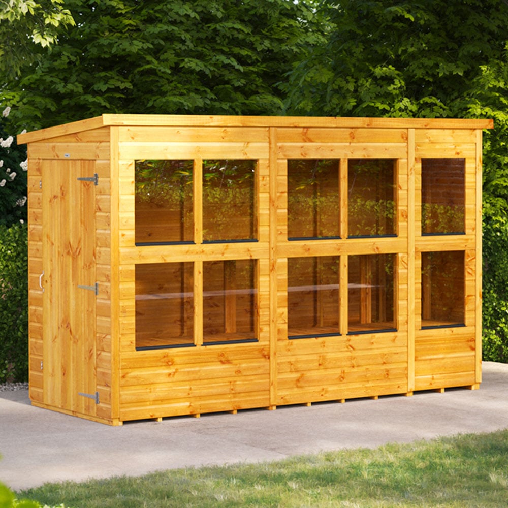 Power 10 x 4ft Pent Potting Shed Image 2